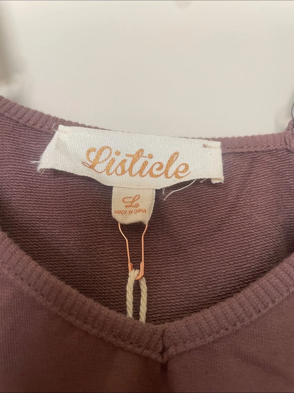 Listicle Brown Relaxed Spaghetti-Strap Jumpsuit